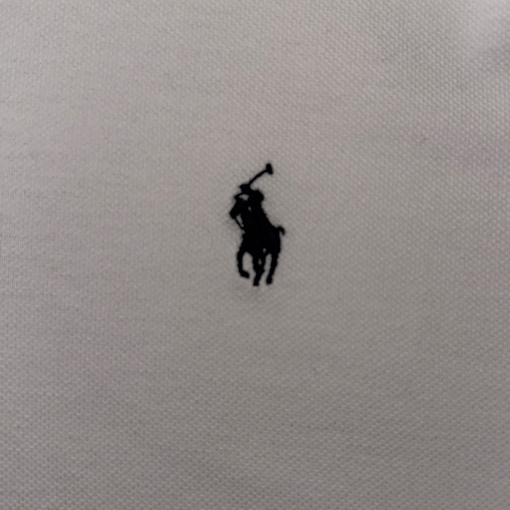 Ralph Lauren Classic Fit White Polo Shirt XXL Pony Logo - Picture 8 of 11